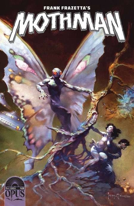 Frank Frazetta Mothman #1 Of 5 Cvr B Frazetta