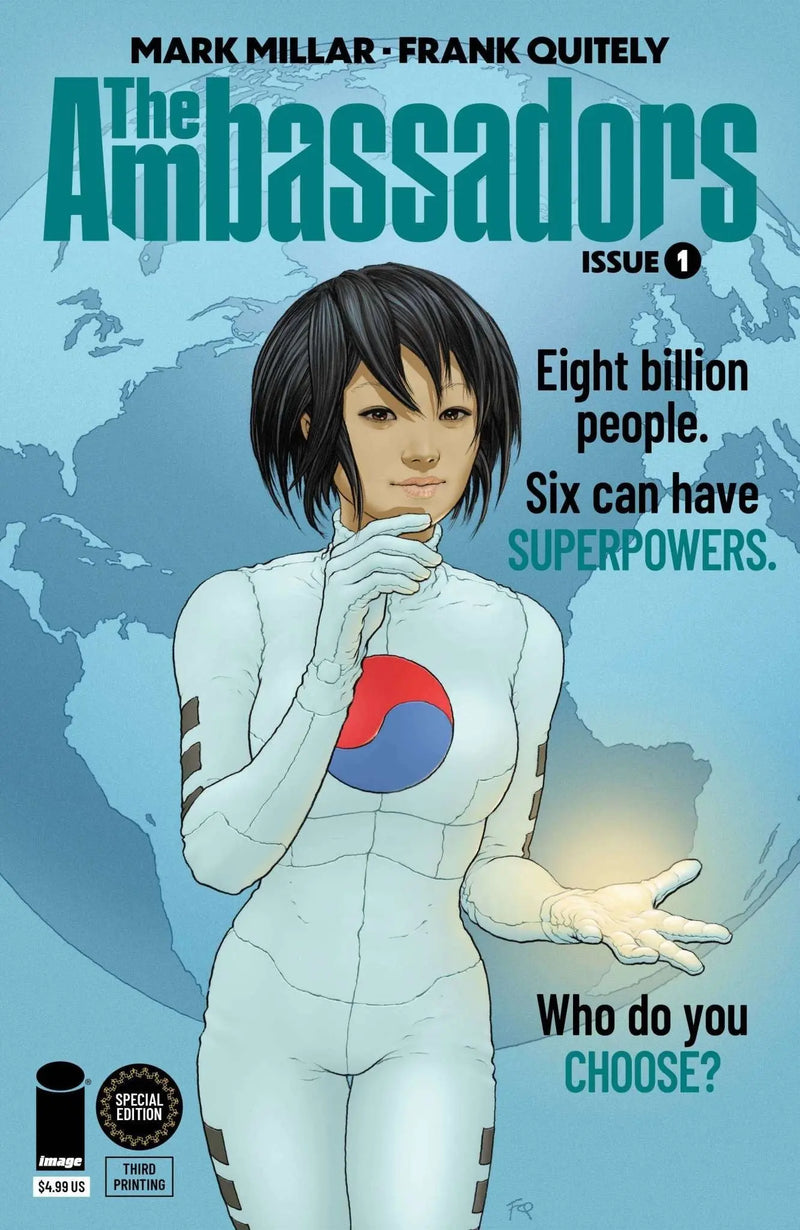 Ambassadors #1 Of 6 3rd Ptg Special Edition MR