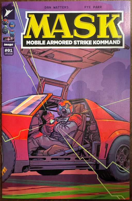 MASK (Mobile Armored Strike Kommand) #1 ComicsPro Exclusive Ashcan Variant Revenge Of