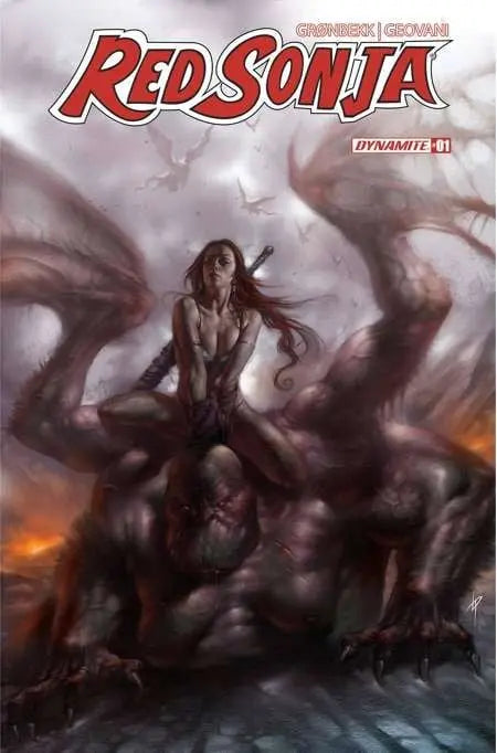 Red Sonja 2023 #1 Cvr K 10 Copy Parrillo Original