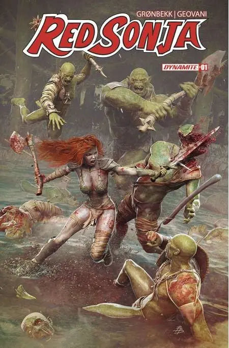 Red Sonja 2023 #1 Cvr M 10 Copy Barends Original