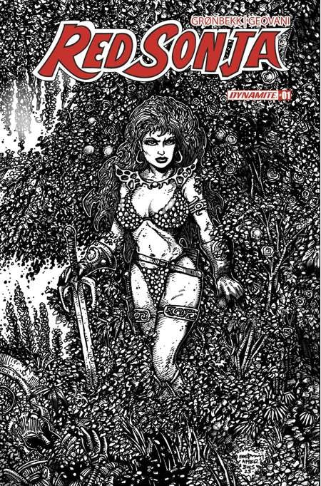 Red Sonja 2023 #1 Cvr R 20 Copy Eastman Line Art