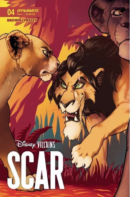 Disney Villains Scar #4 Cvr E Ha