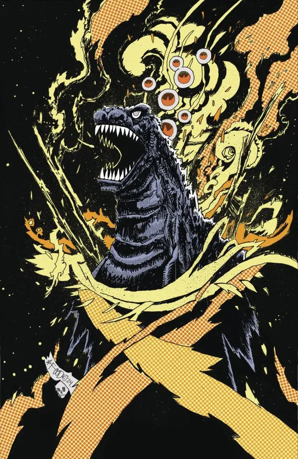 Godzilla’S Monsterpiece Theatre #3 Variant Ri (25) (Mahfood Full Art) IDW Publishing
