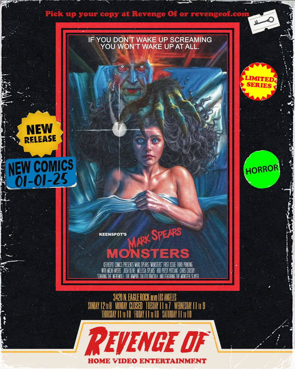 Mark Spears Monsters #1 3RD Printing Cover B 20 Copy Variant