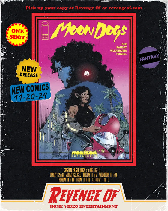 Moon Dogs #1 (One Shot) (Horizon Experiment) Cover A Kelsey Ramsay & Jose Villarrubia (Mature) Image Comics