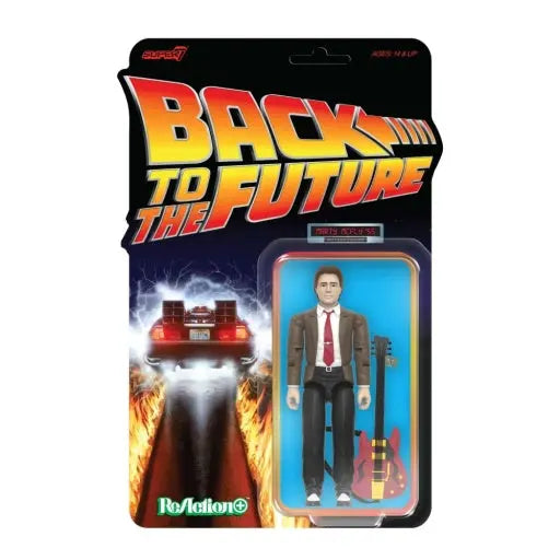 BACK TO THE FUTURE REACTION+ WAVE 01 - MARTY MCFLY '55 Super7