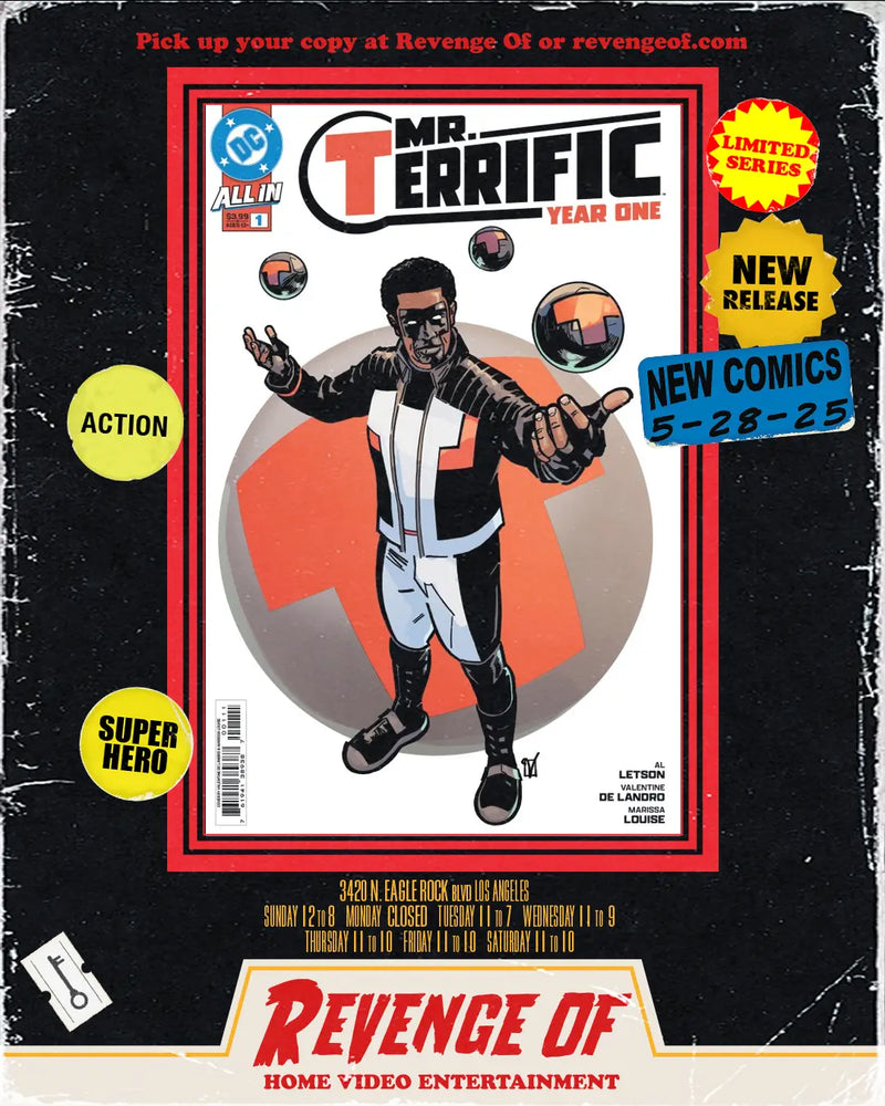 Mr Terrific Year One #1 (Of 6) Cover A Valentine De Landro DC Comics