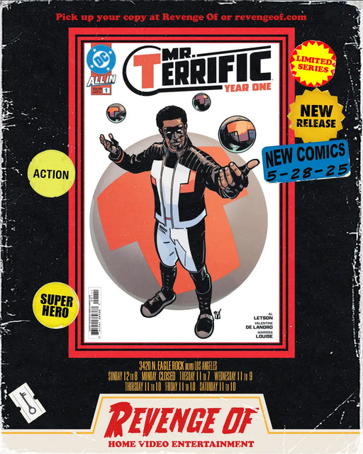 Mr Terrific Year One #1 (Of 6) Cover A Valentine De Landro DC Comics