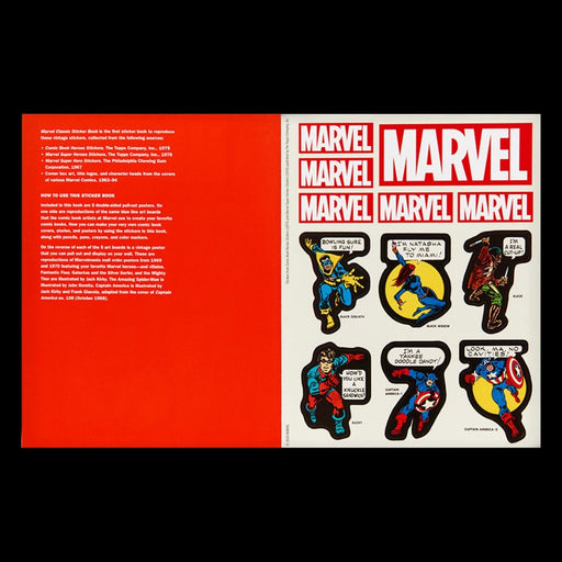 Marvel Classic Sticker Book