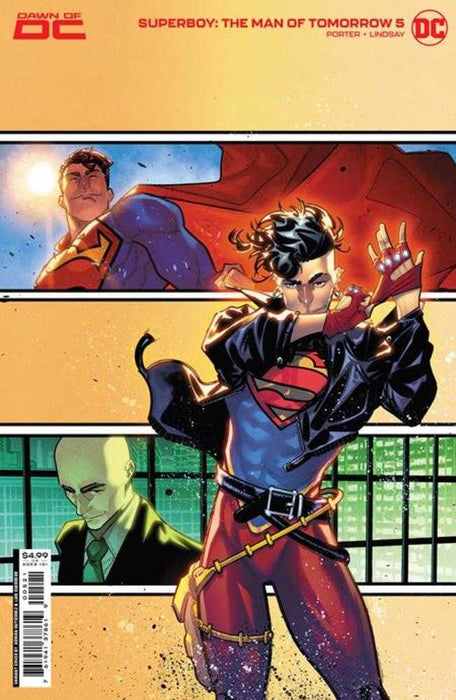 Superboy The Man Of Tomorrow #5 Of 6 Cover B Adrian Gutierrez Card Stock Variant