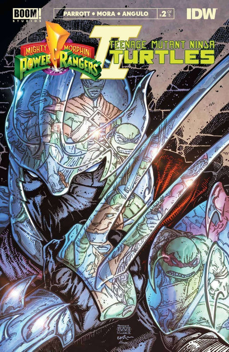 MMPR TMNT II #2 Of 5 Cvr B Eastman & Williams II