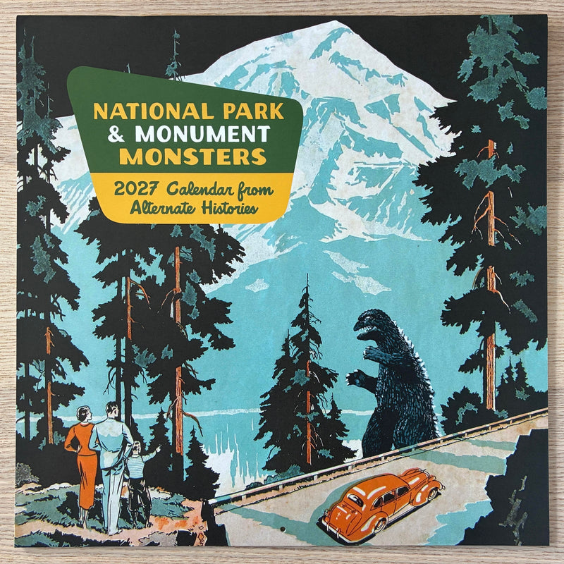 2027 NEW NATIONAL PARK & MONUMENT MONSTERS CALENDAR