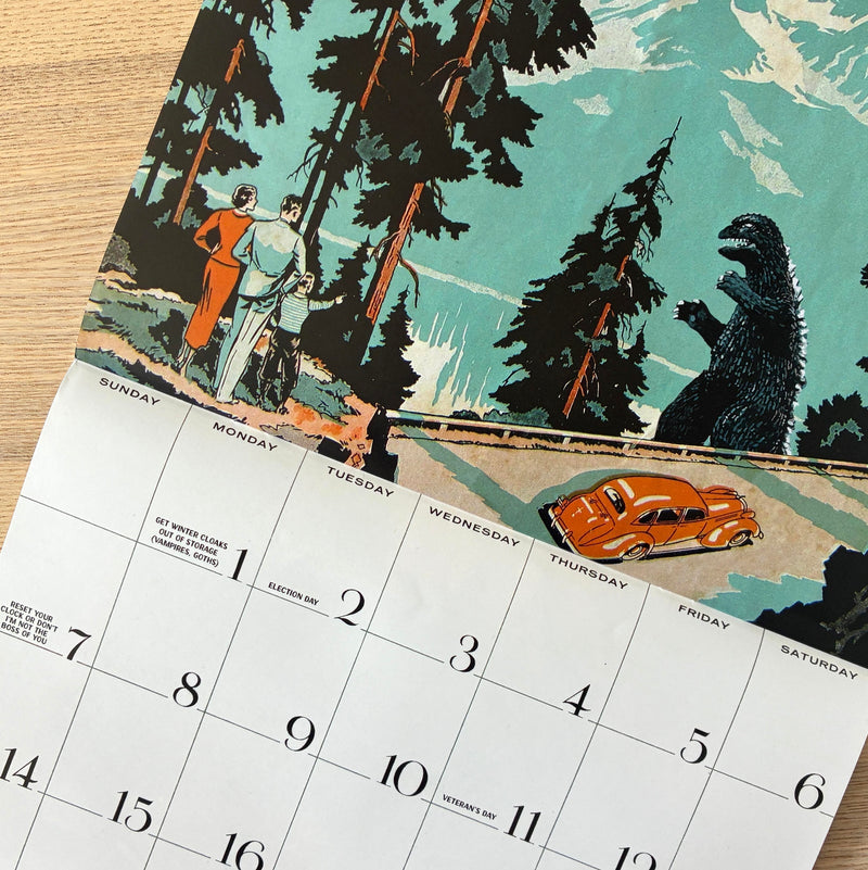 2027 NEW NATIONAL PARK & MONUMENT MONSTERS CALENDAR