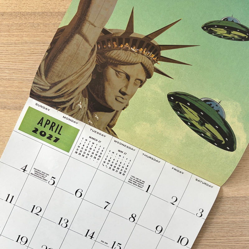 2027 NEW NATIONAL PARK & MONUMENT MONSTERS CALENDAR