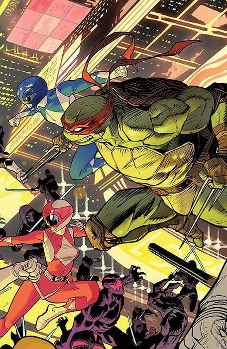 MMPR TMNT II #1 of 5 Cvr C Connecting Var 3 Mora