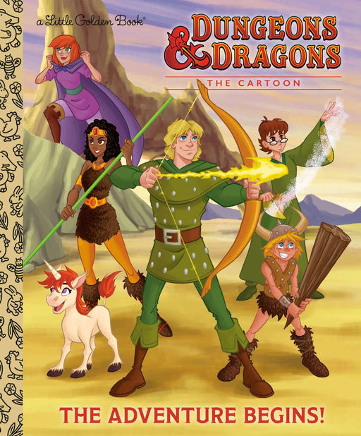 Dungeons & Dragons Adventure Begins Little Golden Book