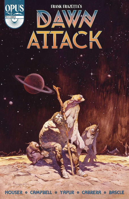 Frank Frazettas Dawn Attack #2 Of 5 Cvr B Frazetta