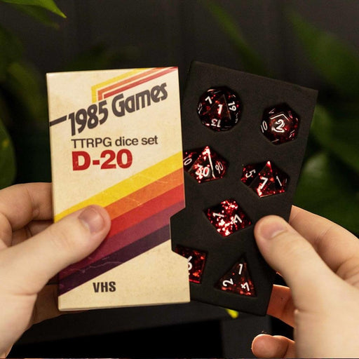 VHS Dice Set - Ruby Red