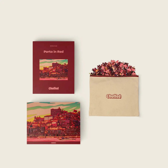 Porto in Red - 500 Piece Puzzle