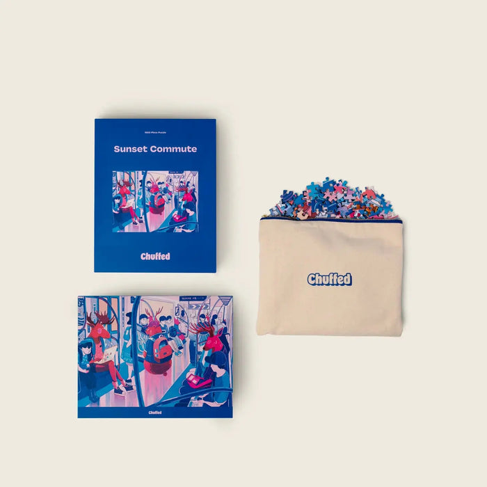 Sunset Commute - 1000 Piece Puzzle