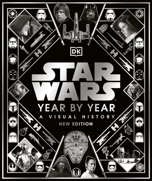 Star Wars Year by Year - A Visual History - New Edition - Damaged