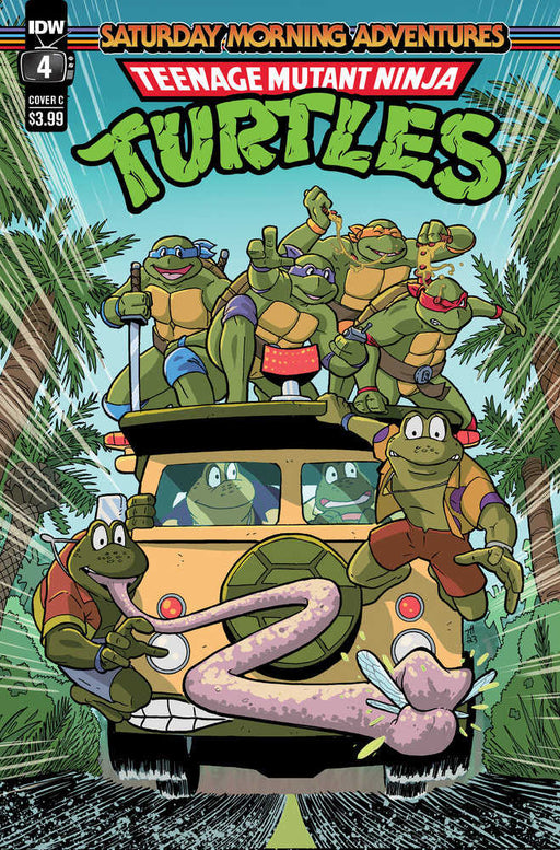 Teenage Mutant Ninja Turtles: Saturday Morning Adventures 2023- #4 Variant C Hymel