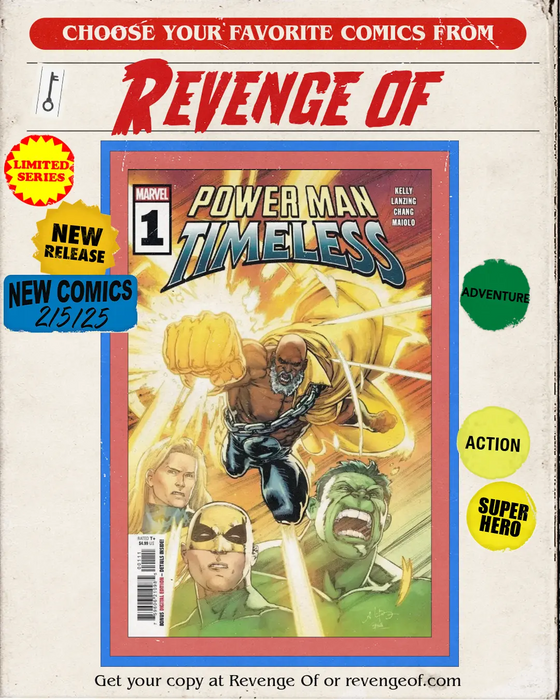 Power Man: Timeless #1 Marvel Comics