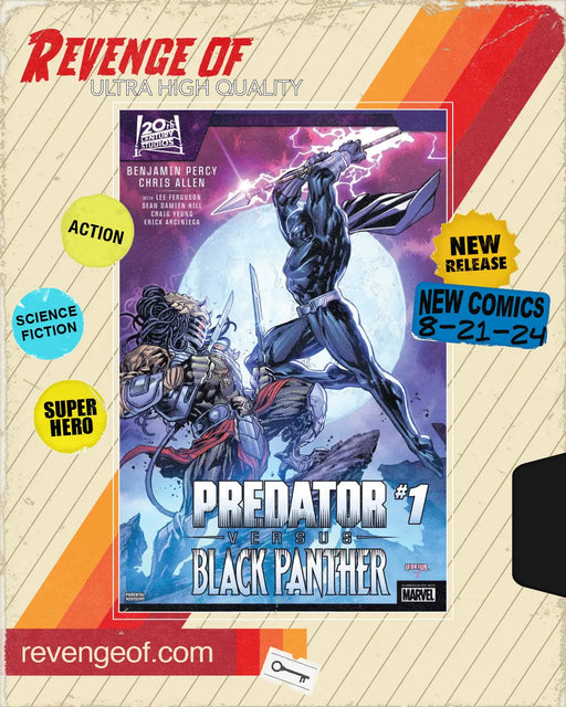 Predator vs. Black Panther #1 Marvel Comics