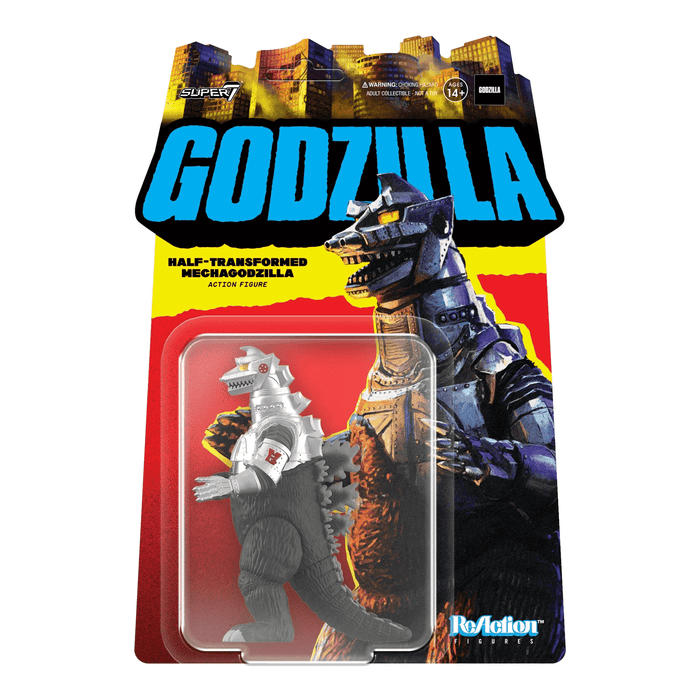 Toho Reaction Wave 2 - Half Transformed- Godzilla-MechaGodzilla