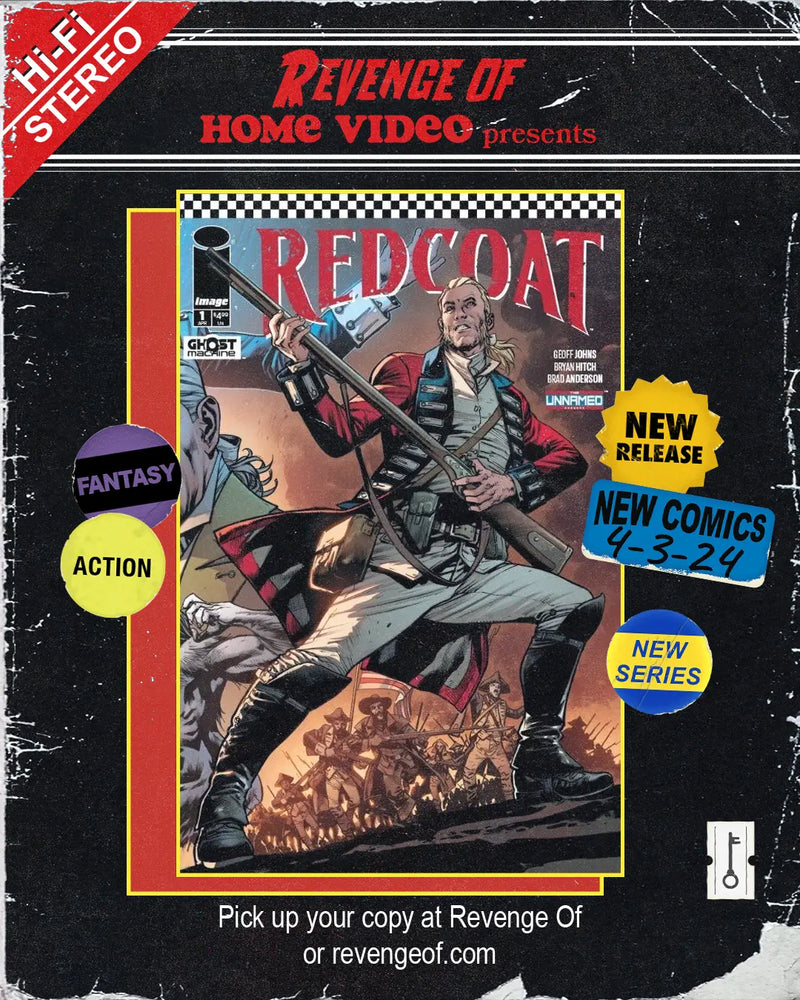 Redcoat #1 Cover A Bryan Hitch Image Comics