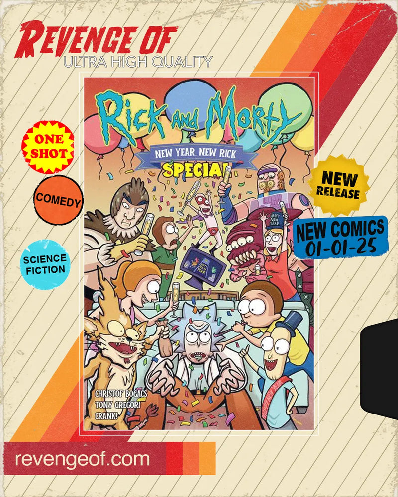 Rick And Morty New Year New Rick Special #1 (One Shot) Cover A Tony Gregori Oni Press