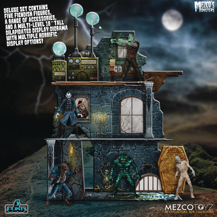 5 Points Mezco's Monsters - Tower Of Fear Deluxe Box Set