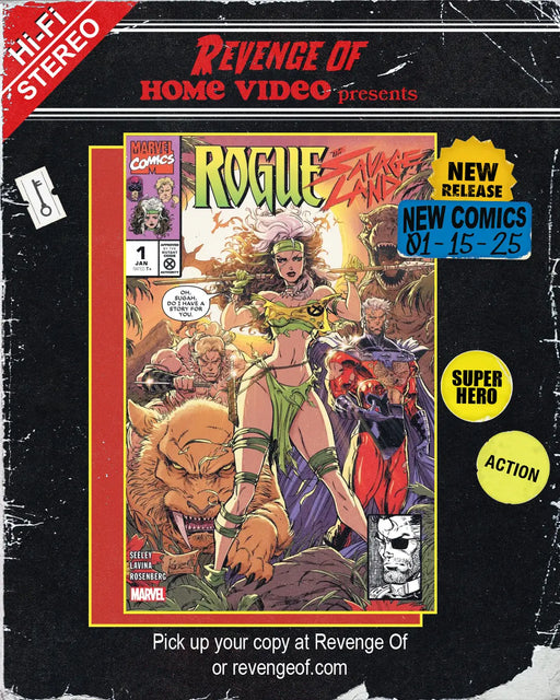 Rogue: The Savage Land #1 Marvel Comics