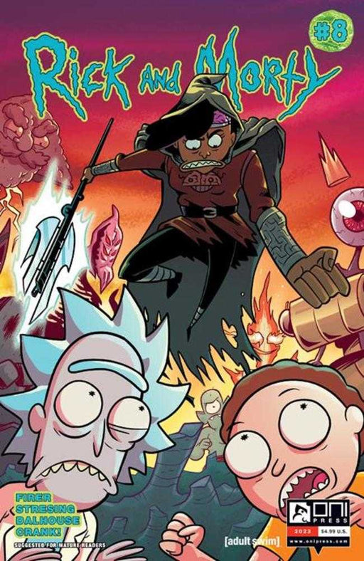 Rick And Morty #8 Cover A Fred C Stresing Mature