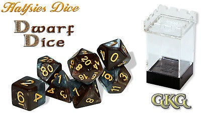 Halfsies Dice - Dice Tower - Dwarf