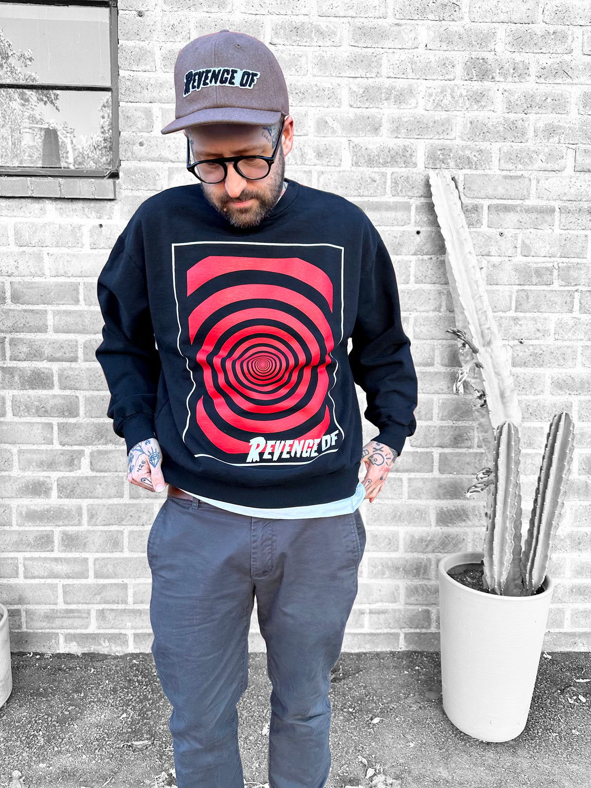 Revenge crewneck sale