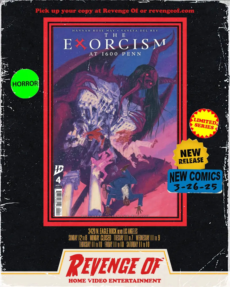 The Exorcism At 1600 Penn #4 Cover A (Del Rey) IDW Publishing
