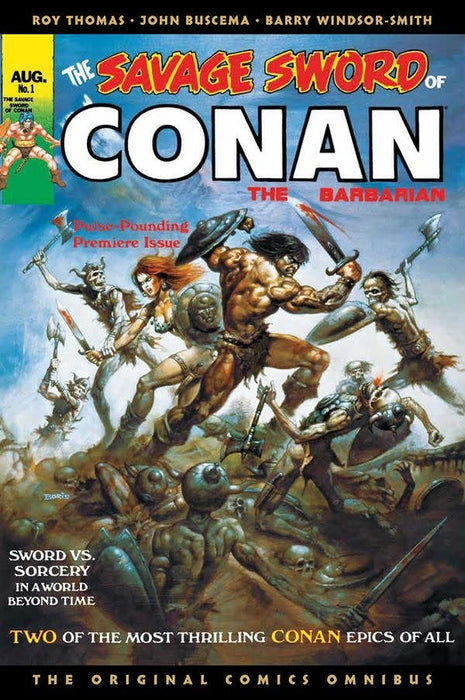 SAVAGE SWORD OF CONAN ORIGINAL OMNI REG GN VOL 01 MR