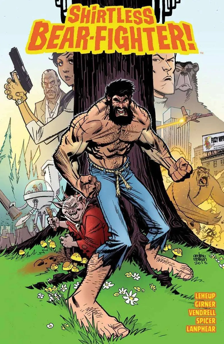Shirtless Bear-Fighter TP MR