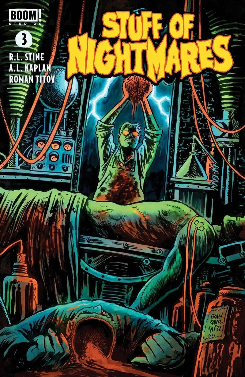 Stuff Of Nightmares #3 Of 4 Cvr A Francavilla