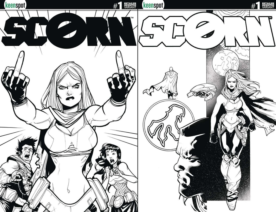 Scorn #1 Cvr I 8 Copy Thonny Bb Lineart Var Net