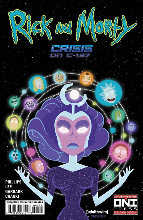 Rick And Morty Crisis On C 137 #4 Of 4 Cvr A Ryan Lee MR