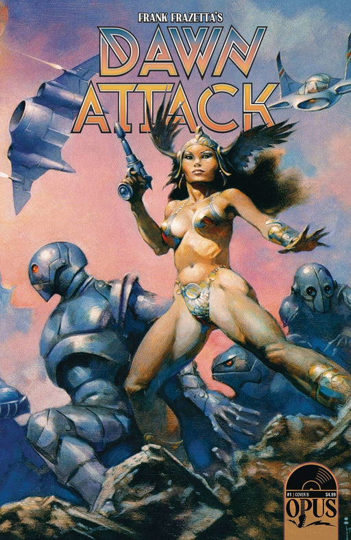 Frank Frazettas Dawn Attack #1 Of 5 Cvr B Frazetta