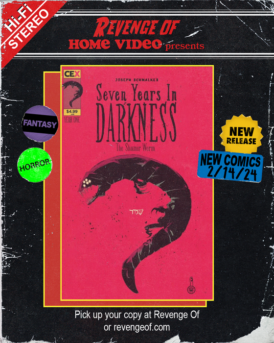 Seven Years In Darkness Shamir Worm #1 (One Shot) Cover A Joseph Schmalke CEX Publishing