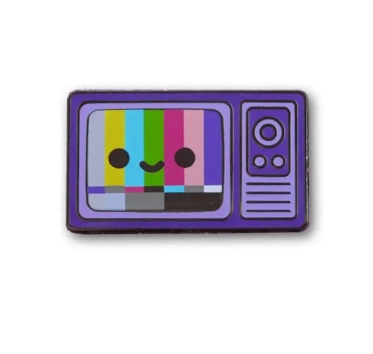 TV Color Bars Pin