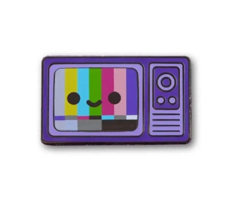 TV Color Bars Pin