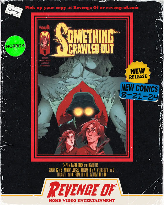 Something Crawled Out #1 (Of 4) Cover A Cas Madcursed Peirano (Mature) Vault Comics