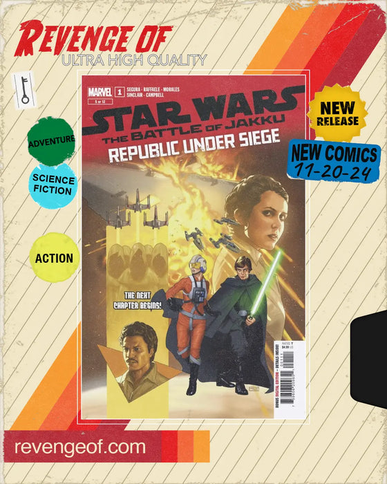 Star Wars: Battle Of Jakku - Republic Under Siege #1 Marvel Comics