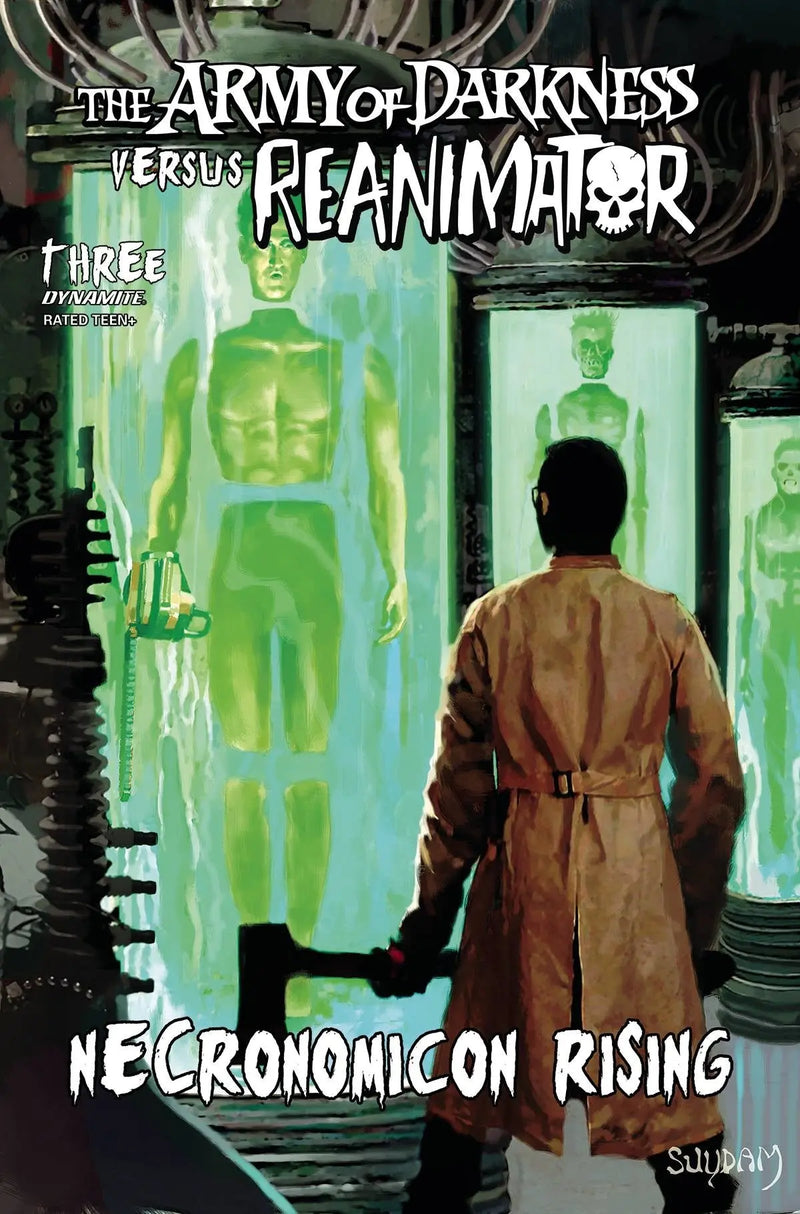 AOD Vs Reanimator Necronomicon Rising #3 Cvr C Suydam